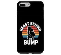 Beast Behind The Bump Papa père Mari bébé |- Coque pour iPhone 7 Plus/8 Plus