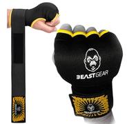 Beast Gear Bandes Boxe, Élastiqué Bande Boxe sous Gants Intérieurs et Protecteur de Poing et de Pouce pour la Formation en Boxing, MMA et Arts Martiaux