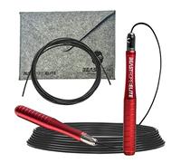 Beast Gear Corde à Sauter Elite - Jump Rope avec Roulements à Billes en Acier et Poignées Antidérapantes - Crossfit, Boxe, Fitness, Gym, Musculation - Homme, Femme