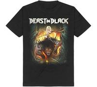 Beast in Black from Hell with Love Men's T-Shirt Band L