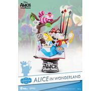 BEAST KINGDOM D-SELECT ALICE AU PAYS DES MERVEILLES DIORAMA STATUE