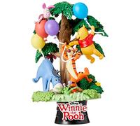 Beast Kingdom Toys – Statue D-Stage Disney DS-053 Winnie l'Ourson avec ses amis 16 cm