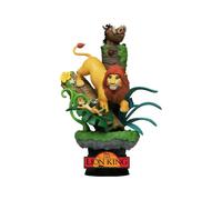 Beast Kingdom Toys – Diorama PVC D-Stage Le Roi Lion (Disney Class Series) – 15 cm
