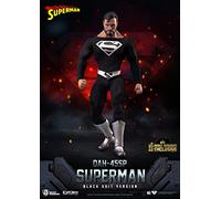 Beast Kingdom - Figurine d'action Warner Bros DC Comics Superman Black Suit 1:9 Dynamic 8ction Heroes
