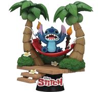 Lilo & Stitch - Diorama D-Stage Stitch Hammock 13 cm