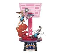 Beast Kingdom Space Jam D Stage Lola Bunny et Bugs Bunny Figurine à collectionne