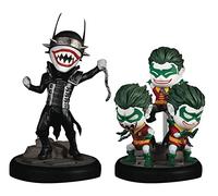 Beast Kingdom Toys DC Comics Pack 2 Figurine Mini Egg Attack Dark Nights: Metal The Batman Who Laughs & Robin Minions 8 cm