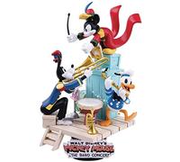 Beast Kingdom Toys Diorama en PVC Disney Mickey Mouse D-Stage The Band Concert 15 cm D-STAGE-047