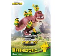 Beast Kingdom Toys Minions Prehistoric D-Stage PVC Diorama Statue 15 cm BKDDS-048
