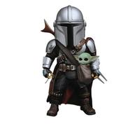 Beast Kingdom Toys Star Wars The Mandalorian - Figurine Egg Attack Action The Mandalorian 17 cm, EAA-122