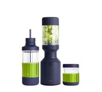 Beast Mighty 850 Plus - Mixeur Puissant, Smoothie Maker - Navy | Pièce déco, blender : Tritan incassable, engrenage acier - broie la glace. 3 bols, soupes & sauces, programme 60 sec.
