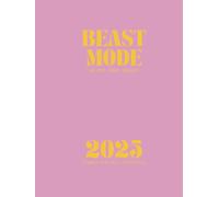 Beast Mode Productivity, Daily Planner 2025, 8.5" x 11" | Crush Your 2025 Goals with Daily Motivation, Pro Organization & Pro-Level Productivity Tools ... Planner 2025 - Pink - A4 - SMART BEAST STORE