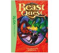Beast Quest 07 - Les dragons jumeaux - Blandine Longre - Bb Rose Verte - broché - Roman junior dès 9 ans