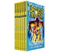 Beast Quest Series 6 Collection - 6 Books RRP 29.94 (31. Komodo the Lizard K...