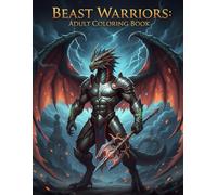 Beast Warriors: An Intricate and Relaxing Adult Coloring Book with Anthropomorphic Animal Fighters, Fantasy Creatures, and Majestic Designs for Stress Relief and Creativity
