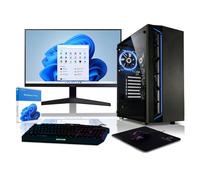 BEASTCOM Q2 | Enterprise, PC Complet, Intel i5-12400 6X 4,40Ghz, 16Go RAM, 1To SSD, 4K Graphique, Écran LED 24"" + Clavier, Win 11