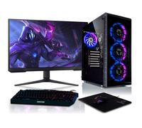 BEASTCOM Q3 Essential Gaming, PC Gamer Complet, AMD Ryzen 5 3400G 4X4.20GHz, 4K RX Vega 11, 16Go RAM, 512GB SSD,WiFi, Win11