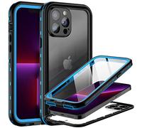 BEASTEK TRE Series Coque de téléphone étanche pour iPhone 13 Pro, résistante aux chocs sous-marins, certifiée IP68, avec protecteur d'écran intégré, coque de protection robuste intégrale de 6,1"