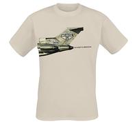 Beastie Boys No Sleep Til Brooklyn Plane Homme T-Shirt Manches Courtes Sable XL