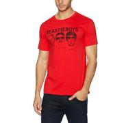 Beastie Boys - T-Shirt Homme Rouge Beastie Boys "Red Faces" (Taille L)