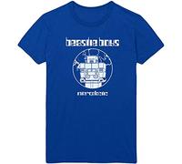 Rock Off Trade T-shirt Beastie Boys «Intergalactic» Unisexe Bleu S (Import)