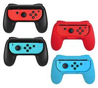 Beastron Joy Con Grips compatibles avec Nintendo Switch, kit de poignée pour Manette de Jeu Nintendo Joy Con Lot de 4 (Finition Matte)