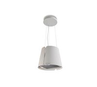 Hotte decorative ilot Beat 430 blanc 5816465, 740m3/h, 3 vitesses + 1