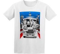 Beat Generation on The Road Artwork Cassady Burroughs Ginsberg Kerouac Cotton T-Shirt White 3XL