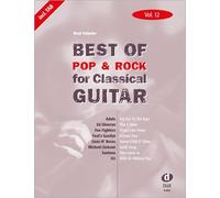 Beat Scherler Best of Pop & Rock for Classical Guitar Vol. 12 (Poche)