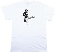 Beat The Devil 50's Movie Humphrey Bogart Men's T-Shirt Unisex White Cotton Print Tee Shirts L