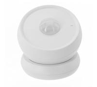 Beatanug Détecteur de mouvement avec technologie PIR pour la sécurité de la maison intelligente - Détection grand angle 120° - Portée de 8 m - Autonomie de la batterie de 2 ans - Boîtier ABS - Blanc