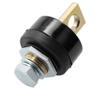 Beatanug DKJ10-25 / DKJ35-50 / DKJ50-70 Plaque arrière européenne simple plaque de connecteur rapide pour outils de soudage - Or et noir, 1 pièce robuste électrique (A)