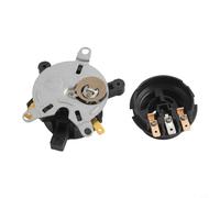 Beatanug Interrupteur de contrôle de température pour bouilloire électrique avec prise de base de coupleur thermostatique, boîtier en aluminium, 50 g, 5,8 x 3,7 x 5,8 cm, compatible avec