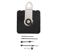 Beatanug Kit de mécanisme d'horloge murale à quartz avec aiguilles et fixations en métal - Fonctionnement à piles - Remplacement pour horloges en bois, métal et artisanat - tic-tac silencieux (5)