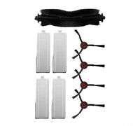 Beatanug Kit de remplacement pour aspirateur robot Laresar Mars01 et Lubluelu : brosse à rouleau principale, brosses latérales et filtre HEPA - Set (A)