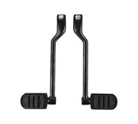 Beatanug Leviers de changement de vitesse au talon pour Softail FL 1986-2017 modèles Touring Finition miroir Noir
