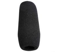 Beatanug Long bouclier en mousse pour microphone - Pour caméra d'interview - Réduction du bruit - 22 cm - Noir (12 cm)