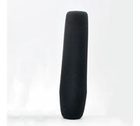 Beatanug Long bouclier en mousse pour microphone - Pour caméra d'interview - Réduction du bruit - 22 cm - Noir