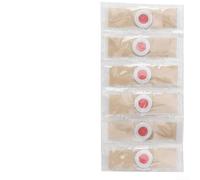 Beatanug Lot de 48 tampons anti-cors - Patch en plâtre pour callosités, verrues plantaires et peaux dures, formule à l'acide salicylique, imperméable (6 pièces)