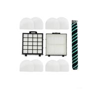 Beatanug Lot de brosses de rechange et filtres pour aspirateur vertical Shark AZ4000, AZ4002, AZ400C Power Detect - Comprend 1 brosse RollsERs, 2 filtres, 4 mousses et