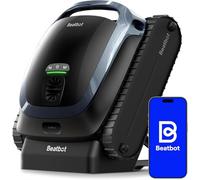 Beatbot AquaSense 2 Robot Piscine sans Fil, Aspirateur Piscine Automatique, Nettoyage Complet Fond Parois Ligne d’Eau, Remontée Automatique, Autonomie 150min, Max 300m², Bleu Glacier