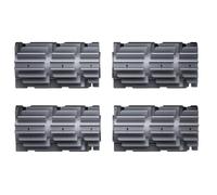 Beatbot Kit complet de remplacement AquaSense – 4 brosses PVC