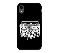 Beatbox Boombox Boombox rétro années 80-90 Coque pour iPhone XR