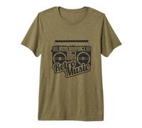 Beatbox Boombox Boombox rétro années 80-90 T-Shirt Haut de Gamme