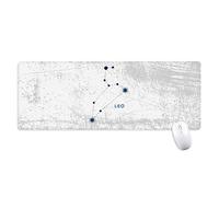 beatChong Grand Tapis de Souris antidérapant Motif Signe de la Constellation Lion et du Zodiaque