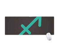 beatChong Novembre December Sagittaire Constellation Tapis de Souris antidérapant Grand Format étendu Motif Bord