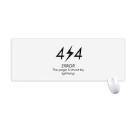 beatChong Programmer 404 Tapis de Souris antidérapant avec Inscription « Flash » pour Bureau de Jeu étendu - Bordures de Bureau - Cadeau