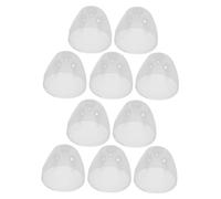 Beatifufu 10 pièces Bouchons de Bouteilles Lait Multi Usages Plastique Sûr Protection Poussière Compatibles Large Goulot pour Biberons et Contenants Divers