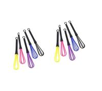 Beatifufu 10 Pièces de coiffeur mini- mixeur plongeant électrique mousseur à verres batteur mixeur hand mixer mélangeurs à main colorant ballon agitateur mélangeur de salon