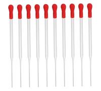 Beatifufu 10 Pièces Wine Sampling Straw Set for Precise Liquid Extraction Reusable Glass and Tubes for Accurate Wine Testing and Tasting